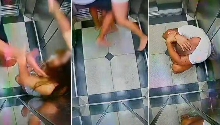 homem agride mulher e é suspeito de jogá-la do décimo